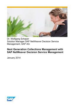 Next Generation Collections Management with SAP