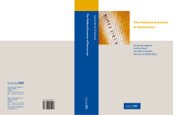 The Political Economy of Democracy