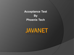 Test Results - Siena College