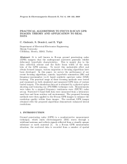 PRACTICAL ALGORITHMS TO FOCUS B