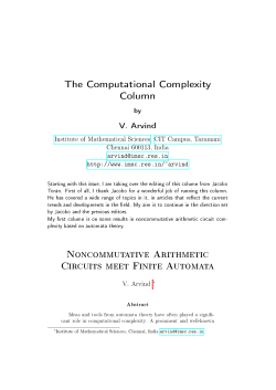 Noncommutative Arithmetic Circuits meet Finite Automata