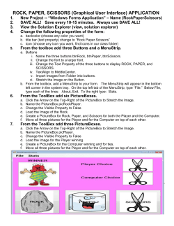 HELLO WORLD &ndash; GUI (Graphical User Interface) APPLICATION