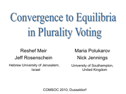 Convergence to Equilibria in Plurality Voting