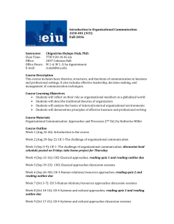 CMN 3940-ADVERTISING: THEORY AND PRACTICE