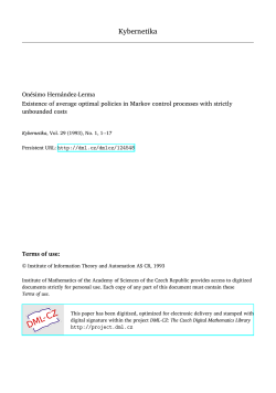 Existence of average optimal policies in Markov control processes