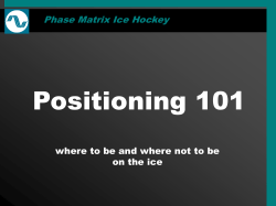 PM Hockey 101 - Phase Matrix Ice Hockey