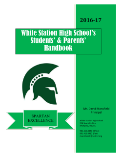 Student Handbook 2016-2017