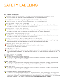 safety labeling
