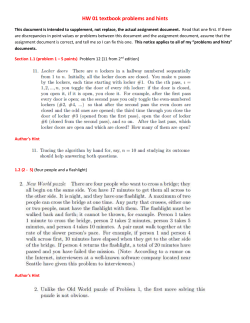 HW 01 textbook problems and hints - Rose