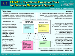 EFIMAS Poster - presented at EUROCEAN
