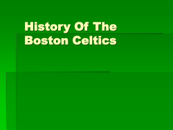 The City Of Boston
