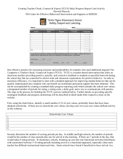 Teacher Check, Connect and Expect Activity Sheet