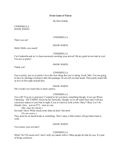 Game of Tiaras - Don Zolidis Playwright