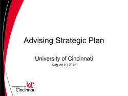 Complete College Ohio - University of Cincinnati