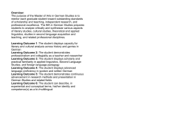 GSGradAssessmentDraftMA - Department of German Studies