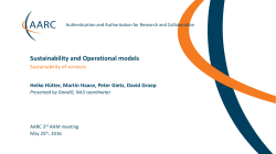 Evolve sustainability models