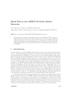 Head-Tail in the DRIFT-II Dark Matter Detector