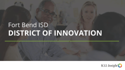 PowerPoint 1 - Fort Bend ISD