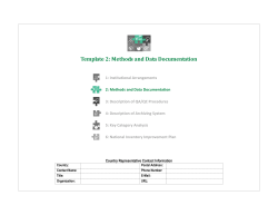 Methods and Data Documentation