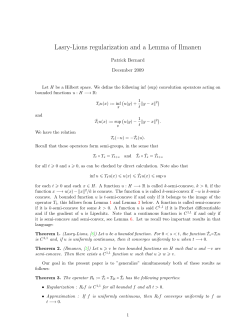 Lasry-Lions regularization and a Lemma of Ilmanen