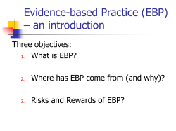 Evidence-based Practices