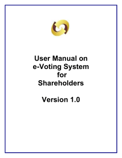1 Description of the Organization