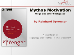 Mythos Motivation