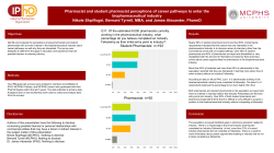 Pharmacist and student pharmacist perceptions of career pathways