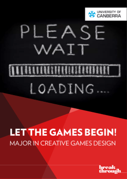 Creative Games Design