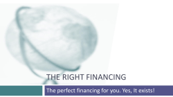 Session 23- Financing Type
