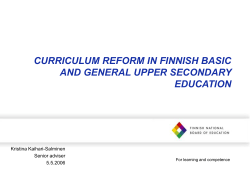 Upper secondary school