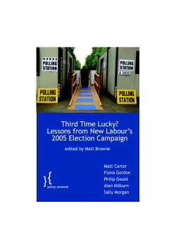 A3 Election Strategy.indd