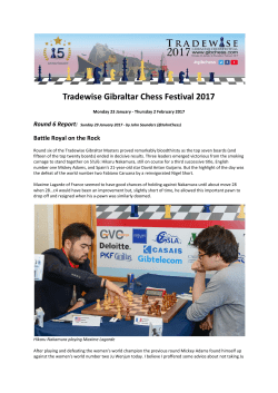 Round 6 - Gibraltar Chess Festival