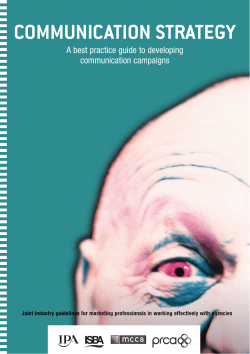 The Communication Strategy