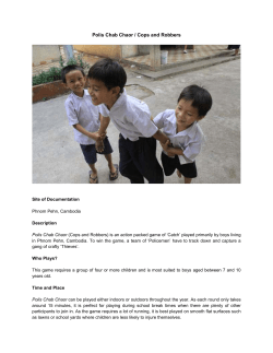 Cops and Robbers (Polis chab chaor)