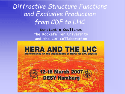 HERA_LHC_3 - Laboratory of Experimental High Energy Physics