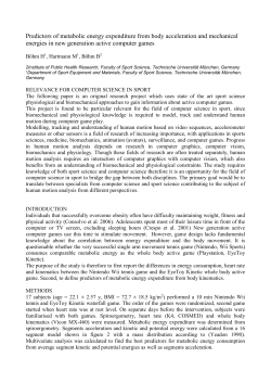 Applicability and sustainability of a computer