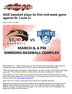 SIUE baseball plays its first mid-week game