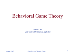 August, 2007 - Faculty Directory | Berkeley-Haas