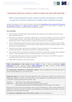 Saving for Retirement and Investing for Growth