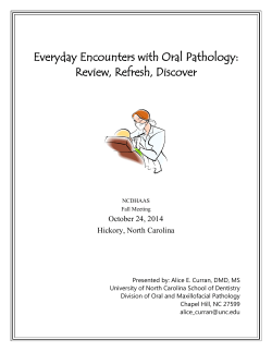 Differential Diagnosis for White Lesions