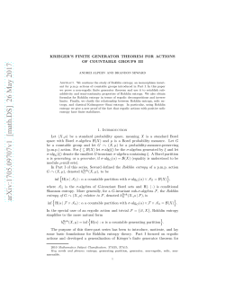 Krieger`s finite generator theorem for actions of countable groups III