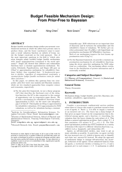 Budget Feasible Mechanism Design: From Prior-Free to