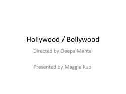 Hollywood / Bollywood