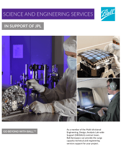 science and engineering services