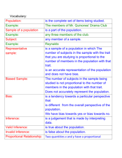 14.1 - 14.4 Sampling for students to print