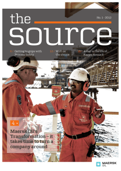 Maersk Oil`s Transformation &ndash; it takes time to turn a company around