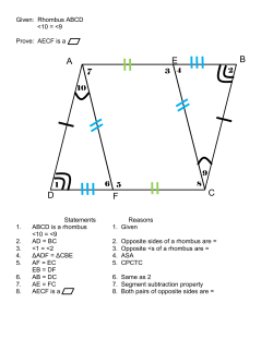 Practice Proofs for Test