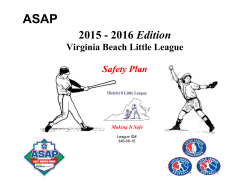 2015 Safety Plan
