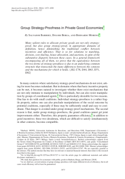 Group Strategy-Proofness in Private Good